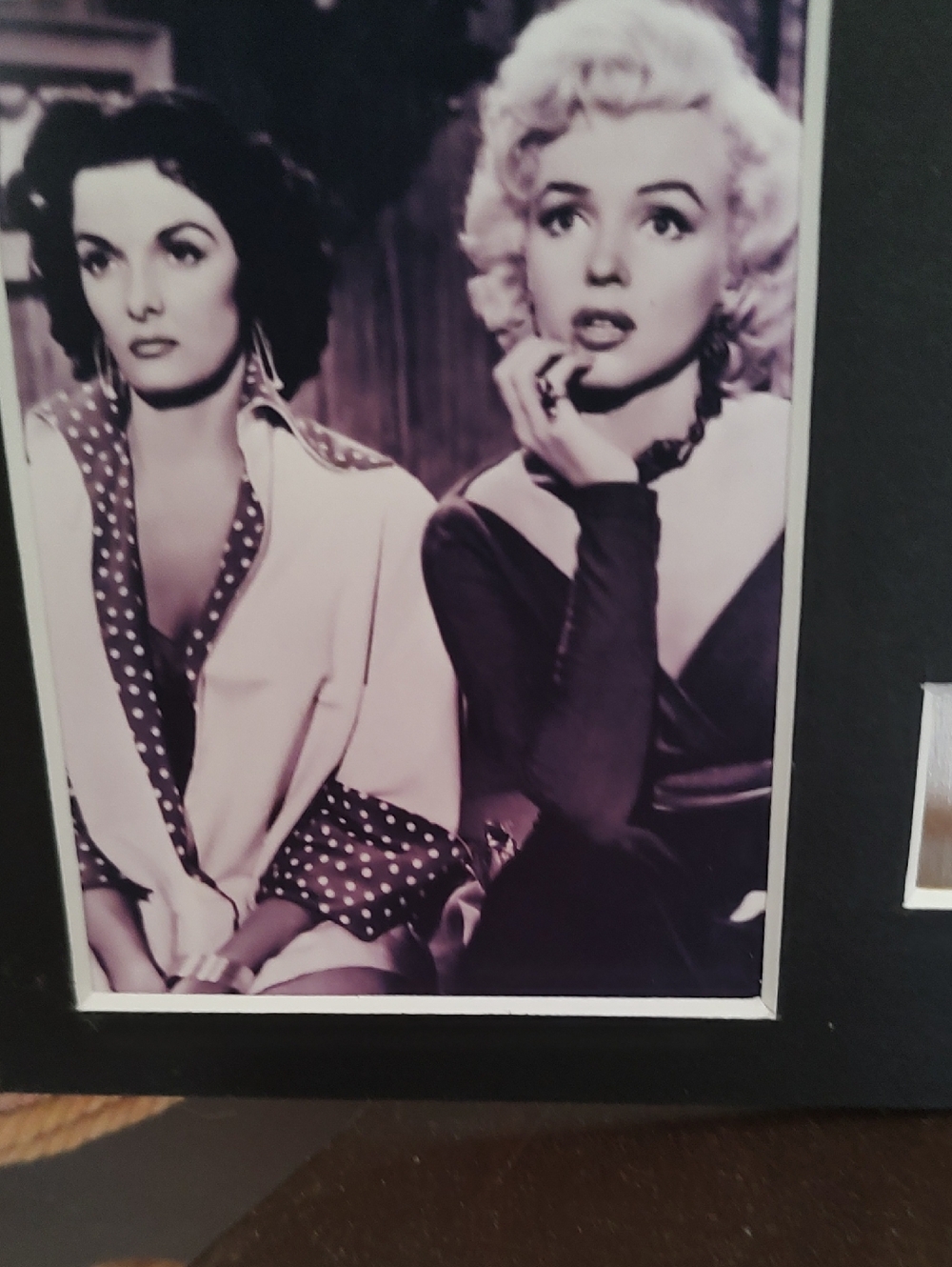 Marilyn Monroe Framed Film Cell Display - Black & Silver - Picture 4 of 5